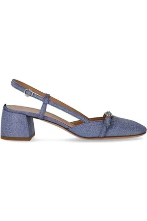A.BOCCA Hohe Schuhe - Smoky Blue Slingback Pump - Gr. 38 (EU) - in - für Damen