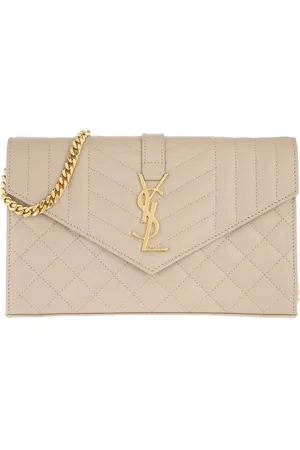 Saint Laurent Portemonnaies - Matelasse Monogram Chain Wallet - Gr. unisize - in - für Damen