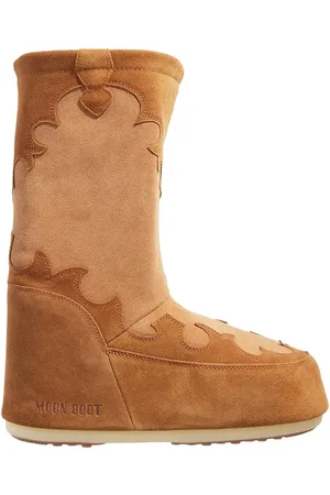 Moon Boot Winterboots - Mb Icon Suede Embroidery - Gr. 45 (EU) - in - für Damen