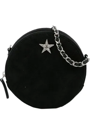 CHANEL Clutches - Suede Cocostellar Round Clutch on Chain - Gr. unisize - in - für Damen