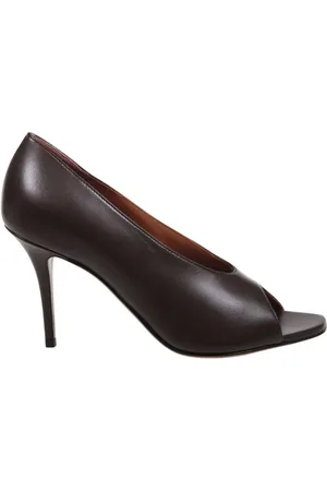 Amina Muaddi Hohe Schuhe - Julianne Peep Toe Pump 90 - Gr. 36 (EU) - in - für Damen