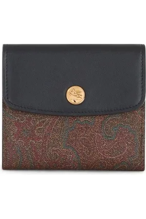Etro Portemonnaies - portafoglio 11,5x10,5 brown - Gr. unisize - in - für Damen