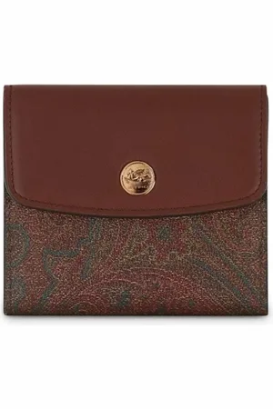 Etro Portemonnaies - portafoglio 11,5x10,5 brown - Gr. unisize - in - für Damen