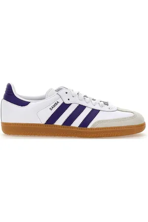adidas Low-Top Sneaker - Samba Og W Cloud White / Energy Ink / Off White - Gr. US_10_5 - in - für Damen