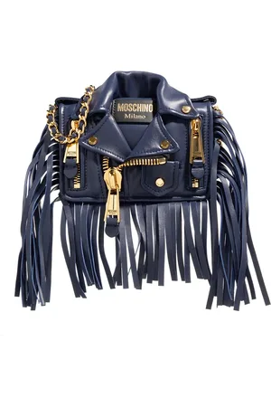 Moschino Crossbody Bags - Biker Bag Fringes - Gr. unisize - in - für Damen