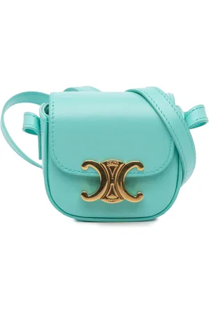 Céline Hobo Bags - 2021 Mini Shiny Calfskin Triomphe Crossbody - Gr. unisize - in - für Damen