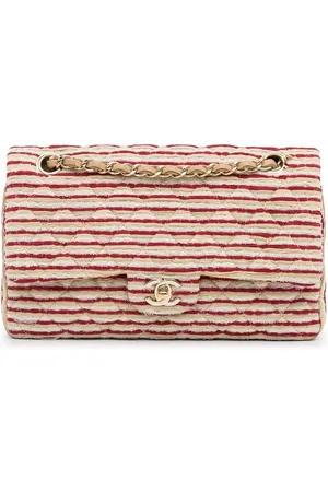 CHANEL Totes & Shopper - Medium Classic Jersey Coco Sailor Double Flap - Gr. unisize - in - für Damen