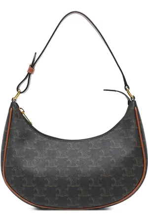 Céline Hobo Bags - 2022 Coated Canvas Triomphe Ava Shoulder Bag - Gr. unisize - in - für Damen