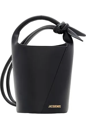 Jacquemus Beuteltaschen - Le Petit Tourni Leather Bucket Bag - Gr. unisize - in - für Damen