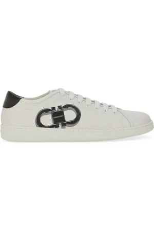 Salvatore Ferragamo Low-Top Sneaker - "Double Gancini" Sneakers - Gr. 10 - in - für Damen