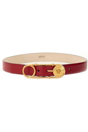VERSACE Gürtel - "Safety Pin" Belt - Gr. 75 - in - für Damen