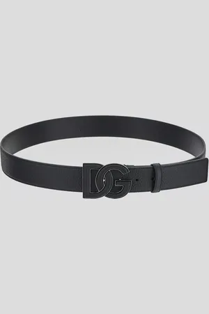 Dolce & Gabbana Gürtel - Textured Leather Belt - Gr. 100 - in - für Damen
