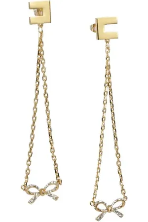 Elisabetta Franchi Ohrringe - Earrings With Bow - Gr. unisize - in - für Damen