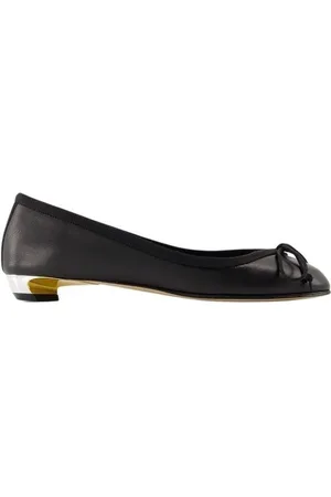 Alexander McQueen Armadillo Ballerinas - Leather - Black - Gr. 36 (EU) - in