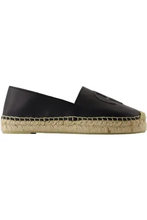 ANINE BING Paloma Espadrilles Flat Shoes - Leather - Black - Gr. 36 (EU) - in