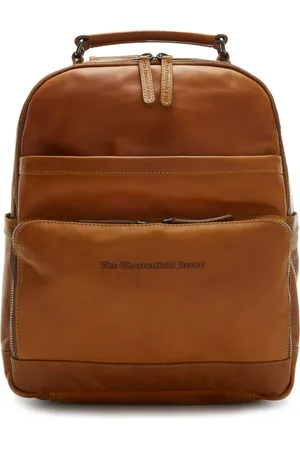 Chesterfield Businesstaschen & Reisegepäck - Austin Cognac Leder Rucksac - Gr. unisize - in - für Damen