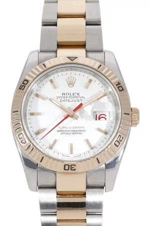 Rolex Uhren - Datejust - Gr. unisize - in Grau - für Damen