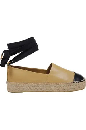 Tory Burch Cap-Toe Espadrille - Gr. 10 - in