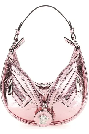 VERSACE Hobo Bags - Repeat Small Hobo Bag - Gr. unisize - in Rosa - für Damen