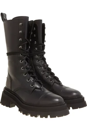 Zadig & Voltaire Stiefel & Boots - Ride Semy-Shiny Calfskin - Gr. 37 (EU) - in - für Damen