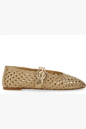 Stuart Weitzman "Thea" Mary Jane Dancer Flats - Gr. 36 (EU) - in