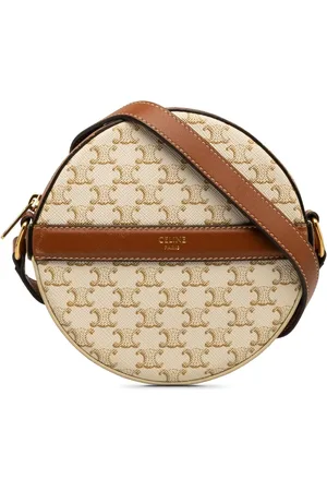 Céline Hobo Bags - 2021 Triomphe Round Purse on Strap - Gr. unisize - in - für Damen