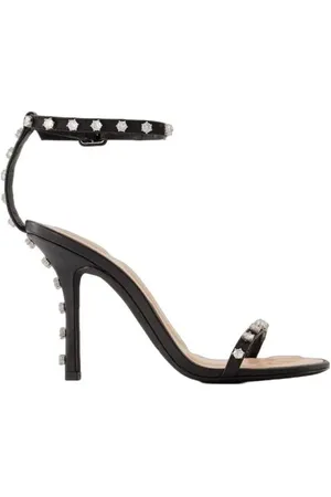 Alexander Wang Sandalen - Nicki 105 Heeled Sandals - Leather - Black - Gr. 41 (EU) - in - für Damen