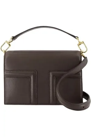 Totême Totes & Shopper - Mini T-Flap Bag - Leather - Brown - Gr. unisize - in - für Damen