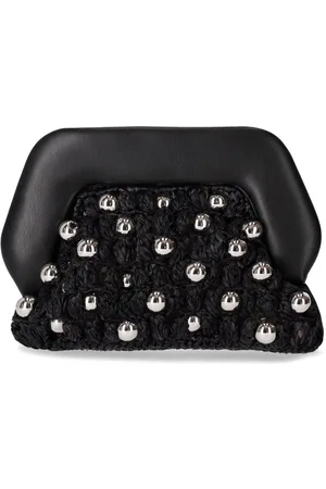 THEMOIRÈ GEA STRAW BEADS CLUTCH