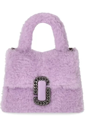 Marc Jacobs THE TEDDY ST. MARC MINI TOP HANDLE LILA TASCHE