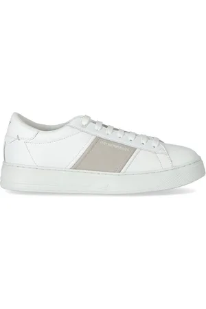 Emporio Armani WEISS UND BEIGE SNEAKER