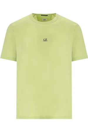 C.P. Company LIGHT JERSEY 70/2 WHITE PEAR T-SHIRT