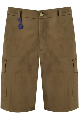 Manuel Ritz MNILITÄRGRÜNE CARGO BERMUDASHORTS