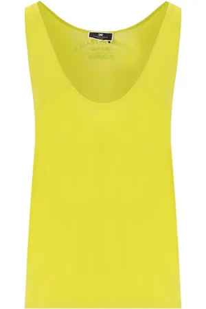 Elisabetta Franchi CEDAR TOP MIT GESTICKTEM LOGO