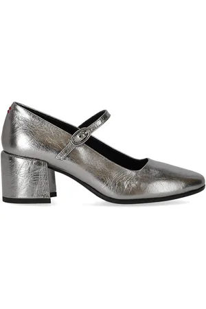 HALMANERA MARY JANE METAL STAHL PUMPS
