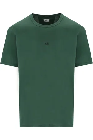 C.P. Company LIGHT JERSEY 70/2 GRÜNES T-SHIRT
