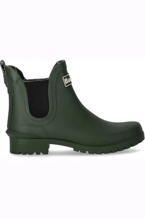 Barbour WILTON OLIVGRÜNE CHELSEA STIEFELETTE