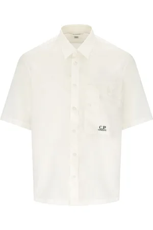 C.P. Company CREME HEMD MIT TASCHE
