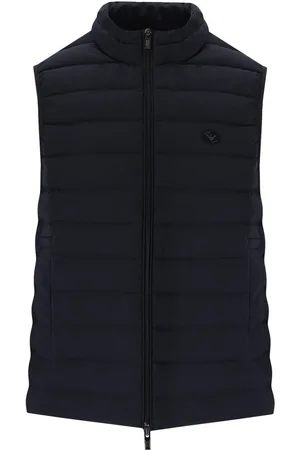Emporio Armani ESSENTIAL MARINEBLAU GESTEPPTE WESTE