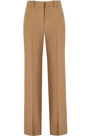 Elisabetta Franchi CAMEL PALAZZO HOSE