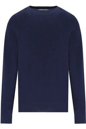 AMARANTO MARINEBLAUER RUNDHLASPULLOVER