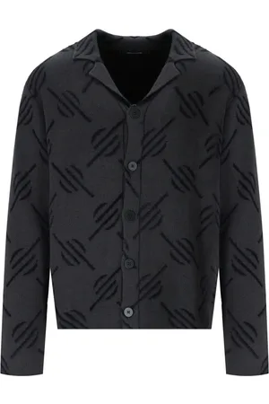 Daily paper KIRABO MONOGRAM DUNKELGRAUES CARDIGAN