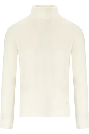 Manuel Ritz CREME PULLOVER MIT HOHEM KRAGEN