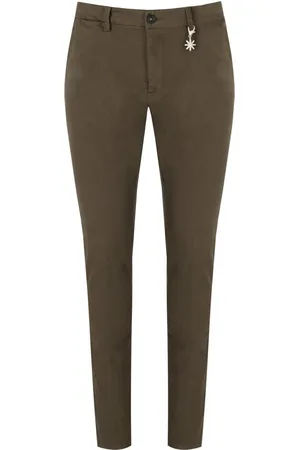 Manuel Ritz MILITÄRGRÜNE SLIM FIT HOSE