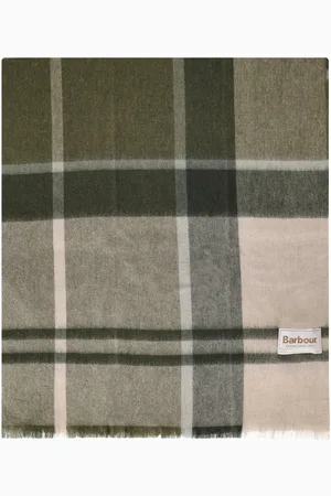 Barbour ROSEFIELD GRÜN UND BEIGE SCHAL