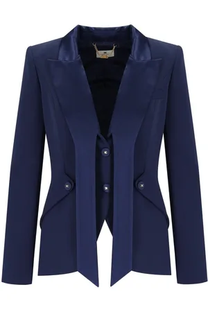 Elisabetta Franchi OLTREMARE CREPE SMOKING JACKE
