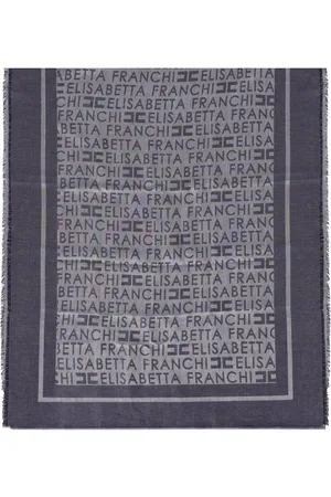 Elisabetta Franchi OLTREMARE JACQUARD HALSTUCH