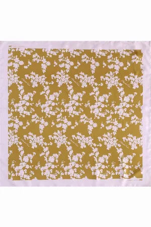 Elisabetta Franchi CURRY QUARZO HALSTUCH MIT BLUMEN