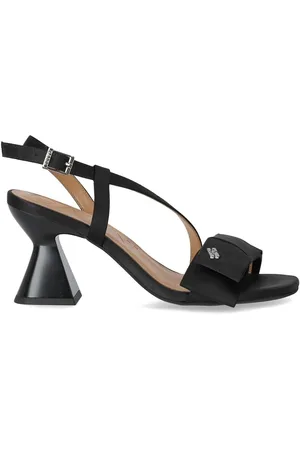 Ganni SATIN SANDALE MIT ABSATZ