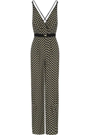 Elisabetta Franchi NERO BURRO MUSTERJUMPSUIT